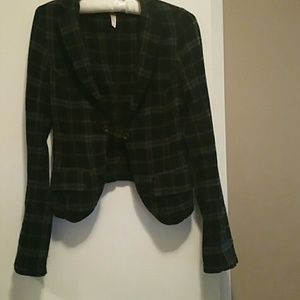 100% wool plaid blazer. For Vegaskitty only! Meow!
